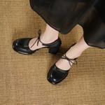 Elegant Handmade Leather Women’s Shoes: Luxurious Craftsmanship(Egupai8883252)