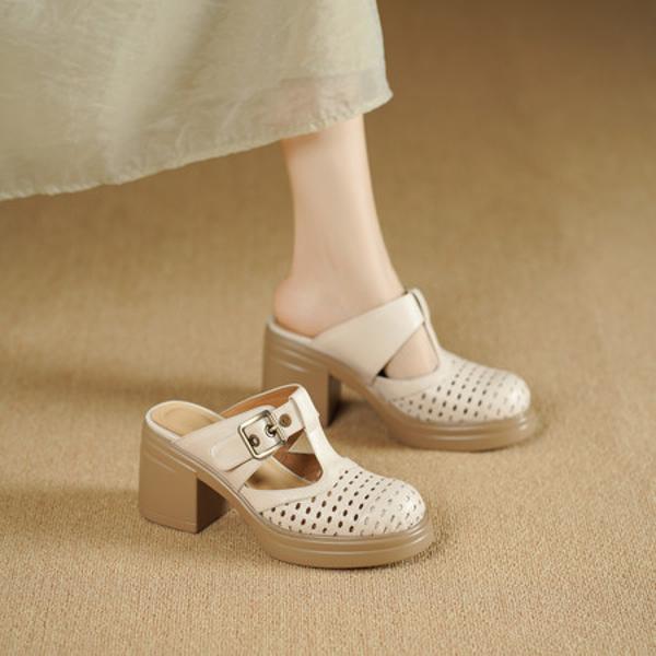 Artisan Crafted Genuine Leather Women's Shoes: Elegance Redefined(Egupai8883262)