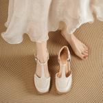 Handcrafted Luxury Leather Women's Shoes(Egupai8883267)