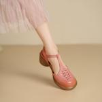 Handcrafted Leather Women's Shoes: Elegance Meets Luxury in Every Detail(Egupai8883272)