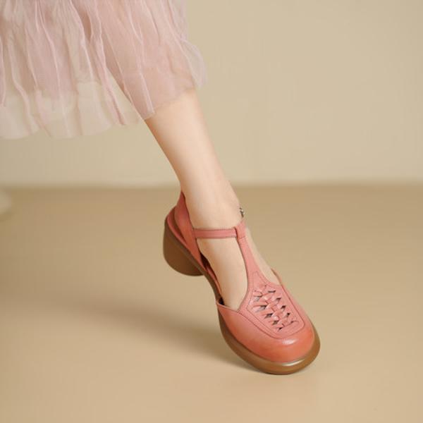 Handcrafted Leather Women's Shoes: Elegance Meets Luxury in Every Detail(Egupai8883272)