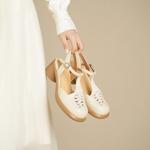 Handcrafted Leather Women's Shoes: Elegance Meets Luxury in Every Detail(Egupai8883272)