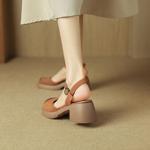 Exquisite Handcrafted Leather Women's Shoes: Elegance in Every Detail(Egupai8881月-97)