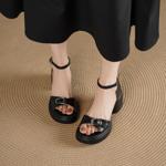 Crafted Elegance: Handcrafted Premium Leather Women's Shoes(Egupai8883280)