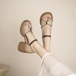 Luxurious Handmade Leather Women's Shoes: Craftsmanship in Elegance(Egupai8883285)