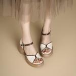 Luxurious Handmade Leather Women's Shoes: Craftsmanship in Elegance(Egupai8883285)