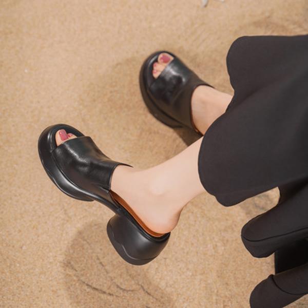 Elegant Handcrafted Genuine Leather Women's Shoes(Egupai8883287)