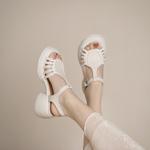 Elegant Handcrafted Leather Women's Shoes: Luxury Craftsmanship and Quality.(Egupai8883282)