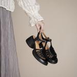 Elegant Handcrafted Leather Women's Shoes: Luxury Craftsmanship and Quality.(Egupai8883282)