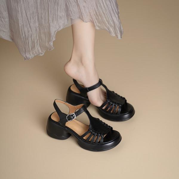 Elegant Handcrafted Leather Women's Shoes: Luxury Craftsmanship and Quality.(Egupai8883282)