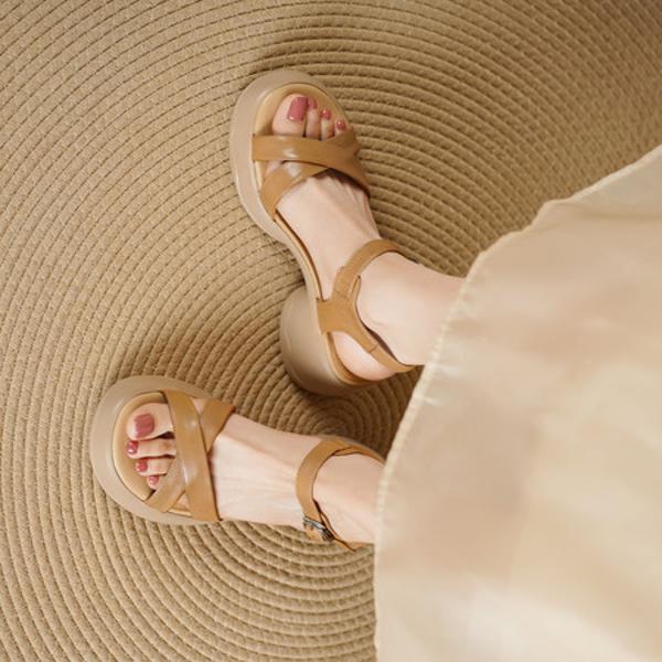 Handcrafted Luxury Leather Women's Shoes: Elegance Meets Artistry(Egupai8883290)