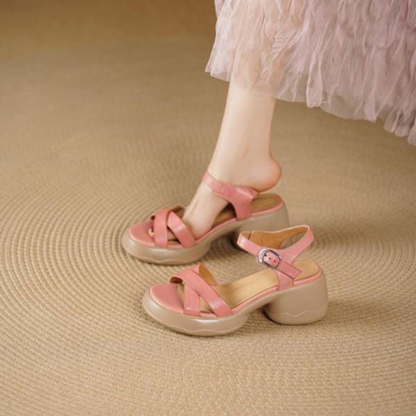 Handcrafted Luxury Leather Women's Shoes: Elegance Meets Artistry(Egupai8883290)