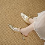 Handcrafted Luxury Leather Women's Shoes - Elegance in Every Stitch(Egupai8883295)