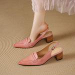 Exquisite Handcrafted Leather Women's Shoes: Luxury and Elegance Redefined(Egupai888249-8)
