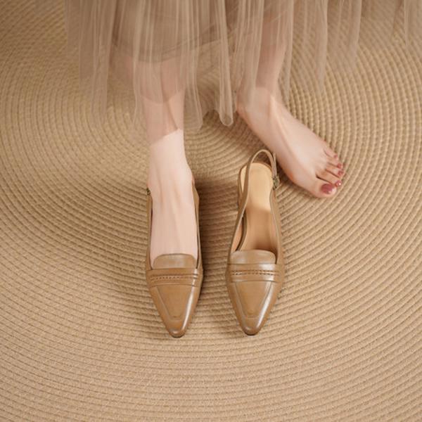 Exquisite Handcrafted Leather Women's Shoes: Luxury and Elegance Redefined(Egupai888249-8)