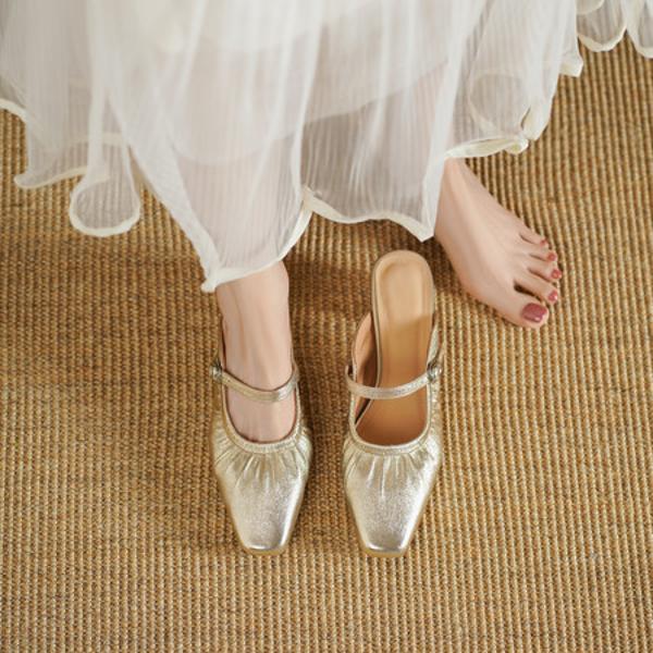 Exquisite Handcrafted Leather Women’s Shoes(Egupai8883297)