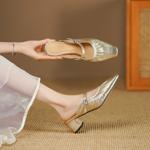 Exquisite Handcrafted Leather Women’s Shoes(Egupai8883297)