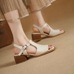 Handcrafted Luxurious Leather Women's Shoes with Elegant Artistry(Egupai8883300)