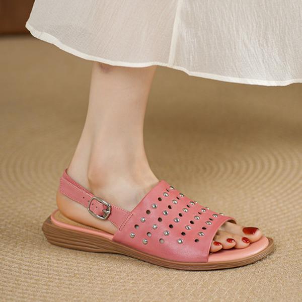 Luxury Handcrafted Genuine Leather Women's Shoes(Egupai8883312)