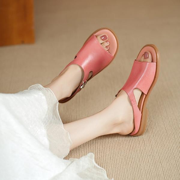 Handcrafted Genuine Leather Women's Shoes: Luxury, Elegance, Timeless Craftsmanship(Egupai8883321)