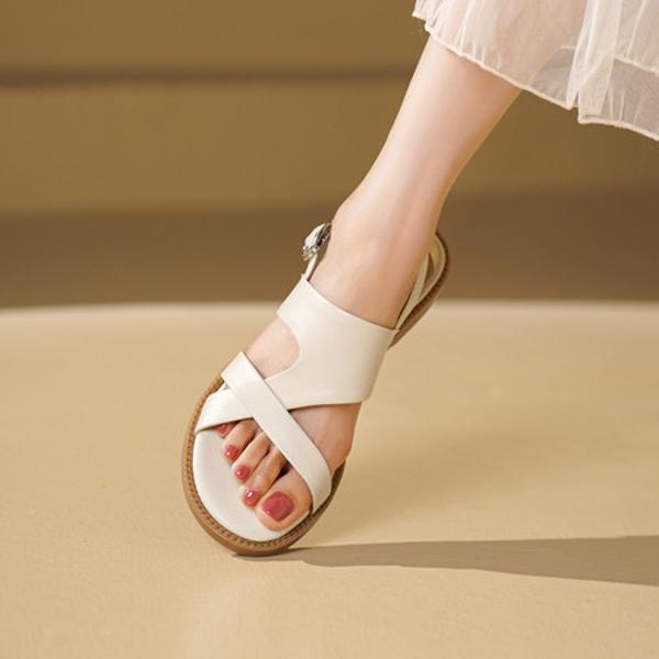 Exquisite Handcrafted Leather Shoes for Elegant Women(Egupai8883327)