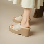 Handcrafted Genuine Leather Women's Shoes - Elegant Luxury(Egupai888A07)