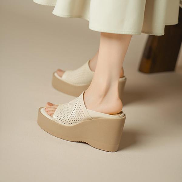 Handcrafted Genuine Leather Women's Shoes - Elegant Luxury(Egupai888A07)