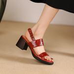 Elegant Handcrafted Leather Women's Shoes of Luxury Quality(Egupai8881月-70)