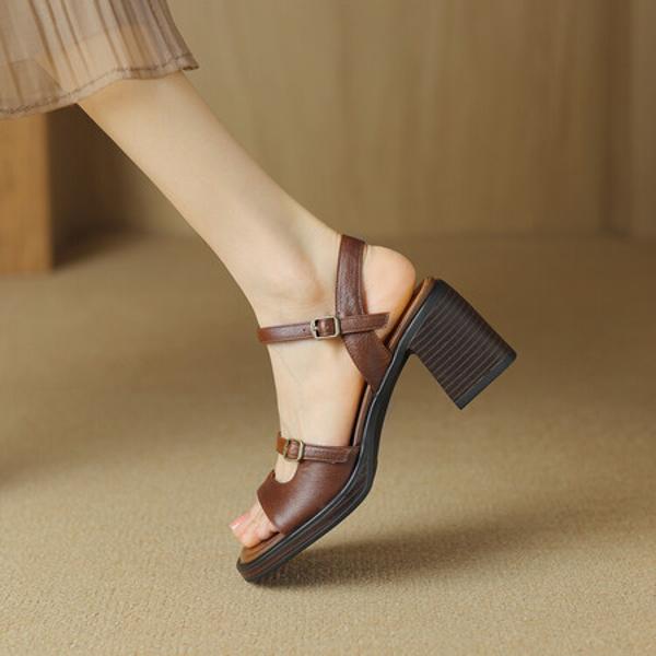 Luxury Handcrafted Genuine Leather Women's Shoes(Egupai8881月-73)