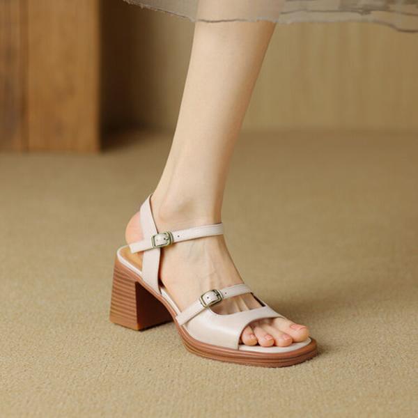 Luxury Handcrafted Genuine Leather Women's Shoes(Egupai8881月-73)