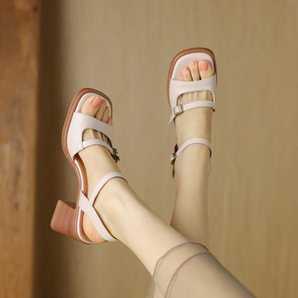 Luxury Handcrafted Genuine Leather Women's Shoes(Egupai8881月-73)