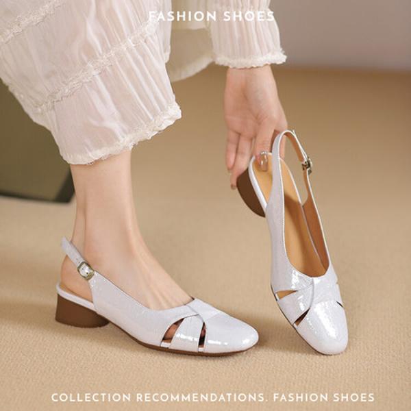 Handcrafted Genuine Leather Women's Shoes: Luxurious Elegance in Every Stitch(Egupai8881月-79)