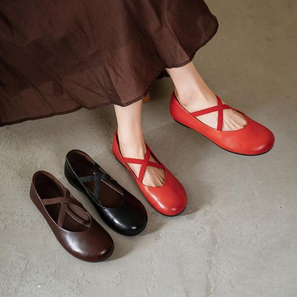 Handcrafted Luxury Leather Women's Shoes: Exquisite Quality and Elegance(Egupai8883369)