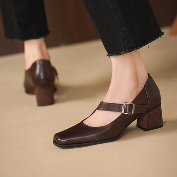 Exquisite Handcrafted Leather Women’s Shoes: Luxurious Elegance in Every Stitch(Egupai8883366)