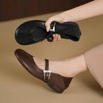 Handcrafted Genuine Leather Women's Shoes - Sophisticated Elegance and Exquisite Craftsmanship(Egupai8883383)