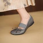 Luxury Handcrafted Leather Women’s Shoes: Timeless Elegance(Egupai8883386)