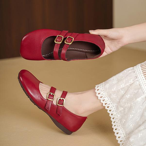 Handcrafted Leather Women's Shoes: Luxury, Elegance, and Superior Craftsmanship(Egupai8883387)