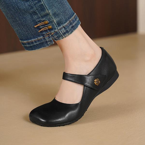 Luxurious Handmade Leather Women's Shoes(Egupai8883388)