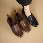Handcrafted Genuine Leather Women's Shoes: Elegance Meets Luxury(Egupai8883390)