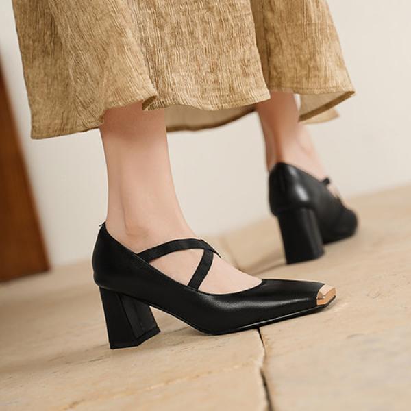 Handcrafted Luxury Leather Women's Shoes: Elegant Artistry & Quality(Egupai8883378)