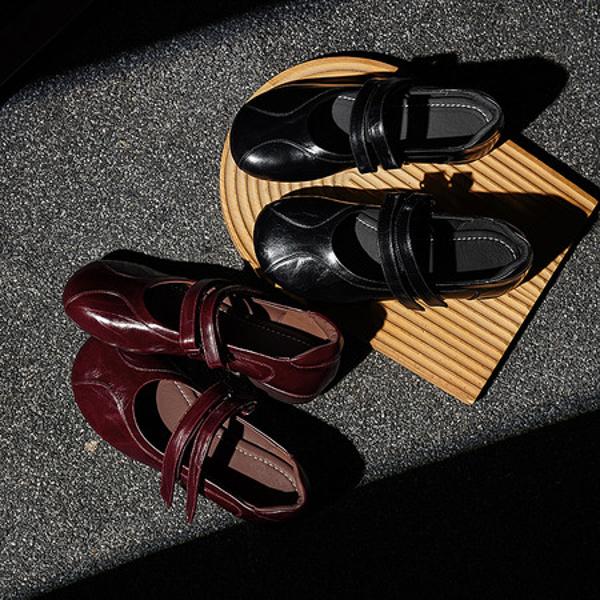 Sophisticated Handcrafted Leather Women's Shoes for Elegant Style(Egupai8883395)