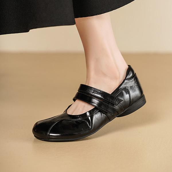 Sophisticated Handcrafted Leather Women's Shoes for Elegant Style(Egupai8883395)