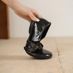 Exquisite Handmade Leather Women's Shoes - Luxurious Elegance(Egupai8883396)