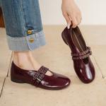 Exquisite Handmade Leather Women's Shoes - Luxurious Elegance(Egupai8883396)