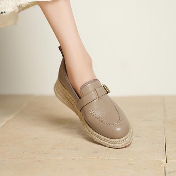 Handcrafted Leather Women's Shoes: Luxury Meets Elegance(Egupai8883502)