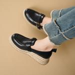 Handcrafted Leather Women's Shoes: Luxury Meets Elegance(Egupai8883502)