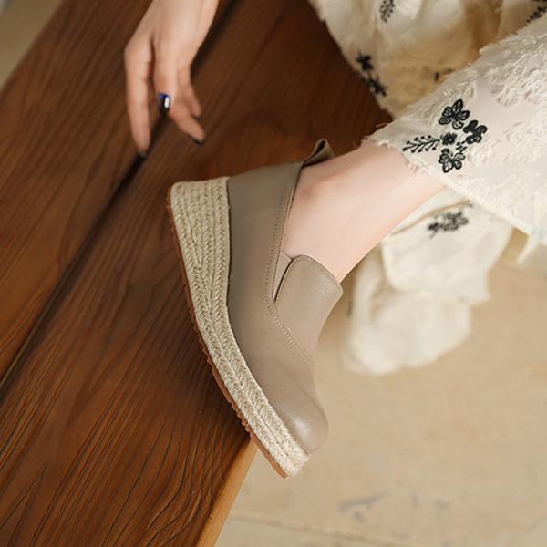 Handcrafted Luxurious Genuine Leather Women's Shoes - Unmatched Elegance and Quality(Egupai8883503)