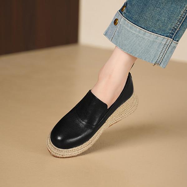 Handcrafted Luxurious Genuine Leather Women's Shoes - Unmatched Elegance and Quality(Egupai8883503)