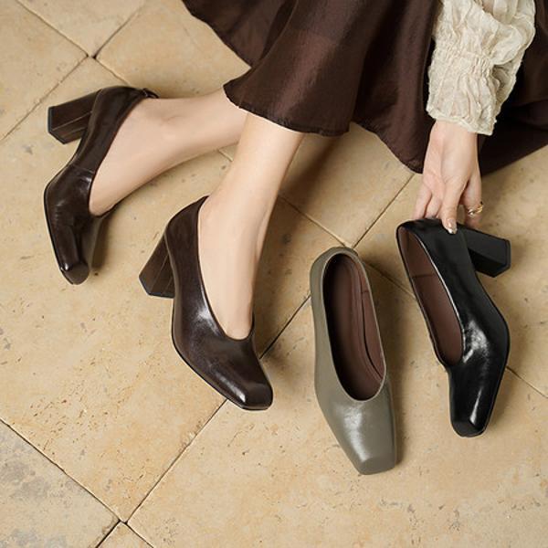 Handcrafted Leather Women’s Shoes: A Touch of Luxury and Elegance in Every Detail(Egupai8883505)