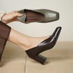 Handcrafted Luxury Leather Women's Shoes - Timeless Elegance & Quality(Egupai8883506)
